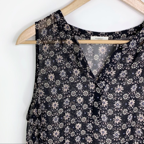 SOLD! Pleione by Anthropologie Floral Printed Tank - Picture 2 of 7